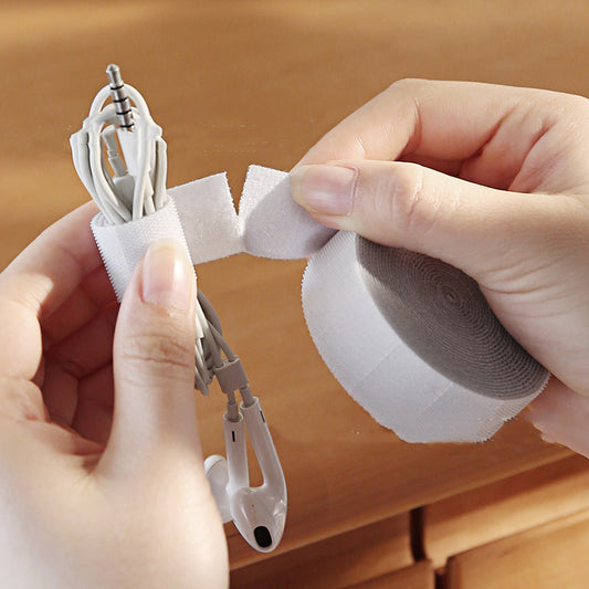 Kabel Organizer selbstklebend – Kabelhalter für Kopfhörer, Ladekabel & Schreibtisch