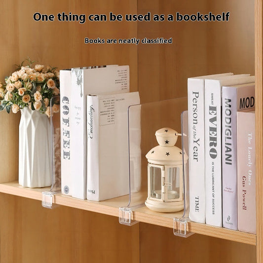 Acryl Schrank Trenner – Transparente Kleiderschrank Organizer für Regale und Schubladen