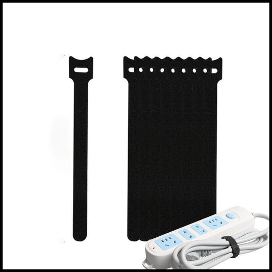 Klett Kabelbinder Set – Wiederverwendbare Kabel Organizer für Ladekabel & Kabelmanagement