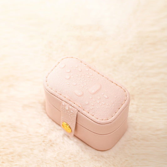 Mini Schmuckbox für Ringe – Tragbare Reise Schmuck Aufbewahrungsbox