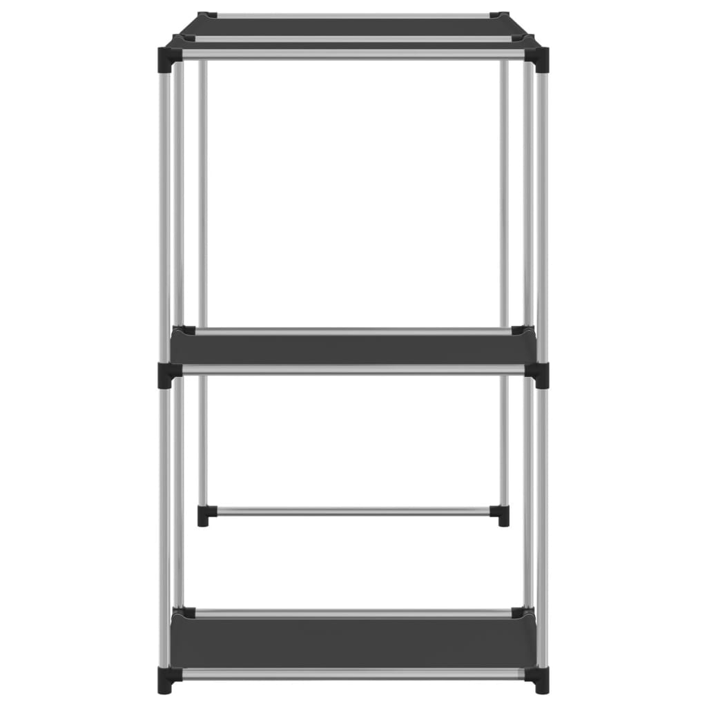 Waschmaschinenregal – Platzsparendes Badezimmer Regal 87×55×90,5 cm Schwarz