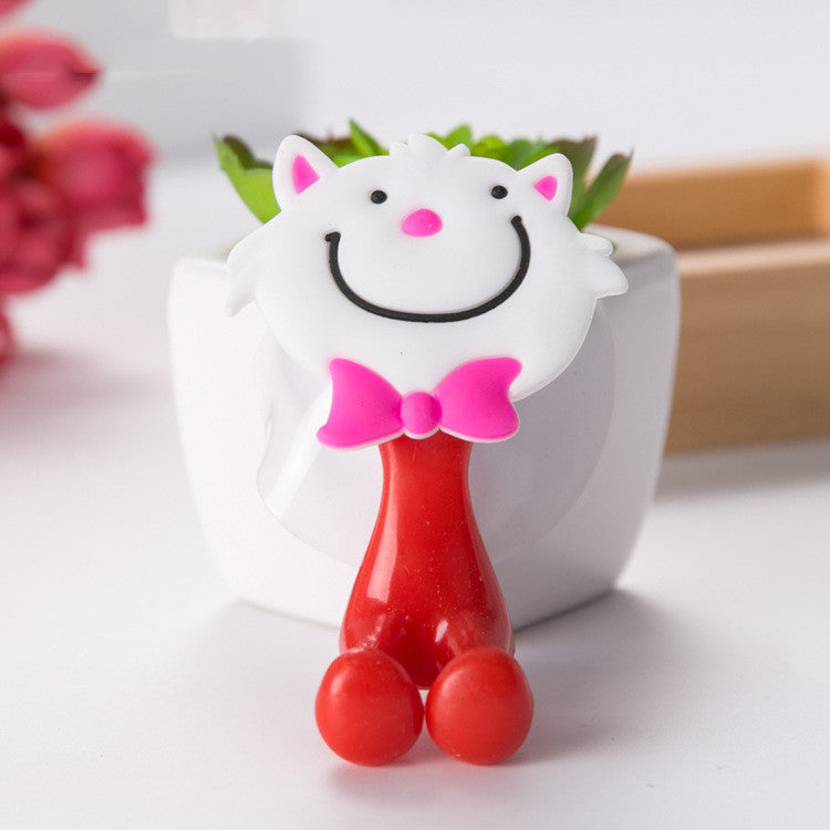 Niedlicher modischer Tier Zahnbürstenhalter mit Saugnapf