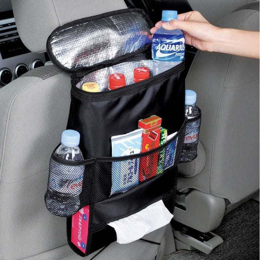 Thermo Auto Rücksitz Organizer – Kühltasche & Aufbewahrungstasche