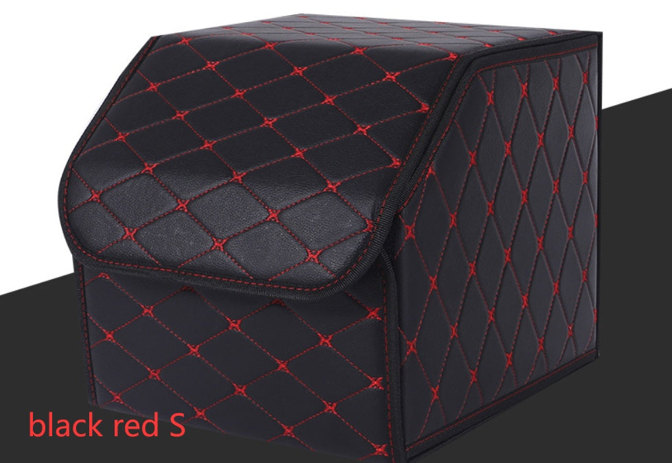 Auto Kofferraum Organizer Box – Faltbare Leder Aufbewahrungsbox für Gepäck