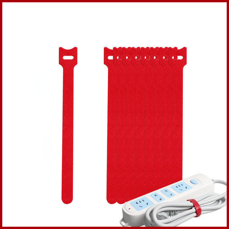 Klett Kabelbinder Set – Wiederverwendbare Kabel Organizer für Ladekabel & Kabelmanagement