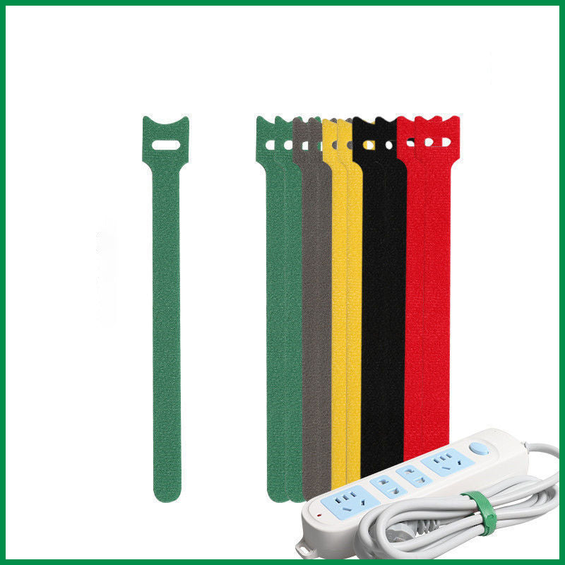 Klett Kabelbinder Set – Wiederverwendbare Kabel Organizer für Ladekabel & Kabelmanagement