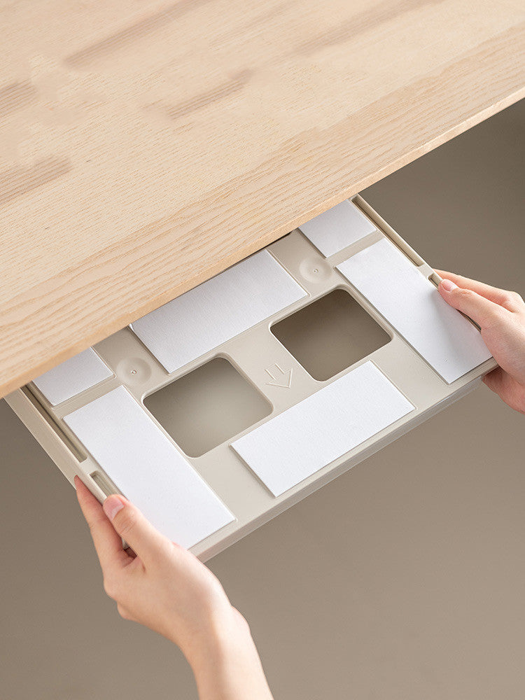Unter Tisch Schublade – Selbstklebender versteckter Organizer für Büro & Küche