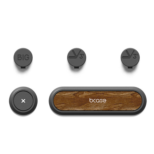 Magnetischer Kabel Organizer aus Holz – Kabelhalter für Schreibtisch & Kabelmanagement