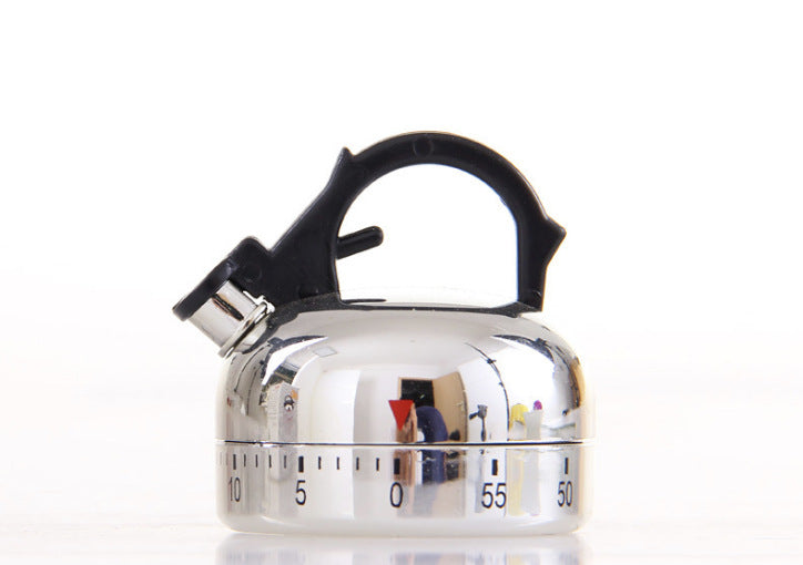 Küchentimer im Wasserkocher-Design – Mechanischer Timer mit Countdown Funktion