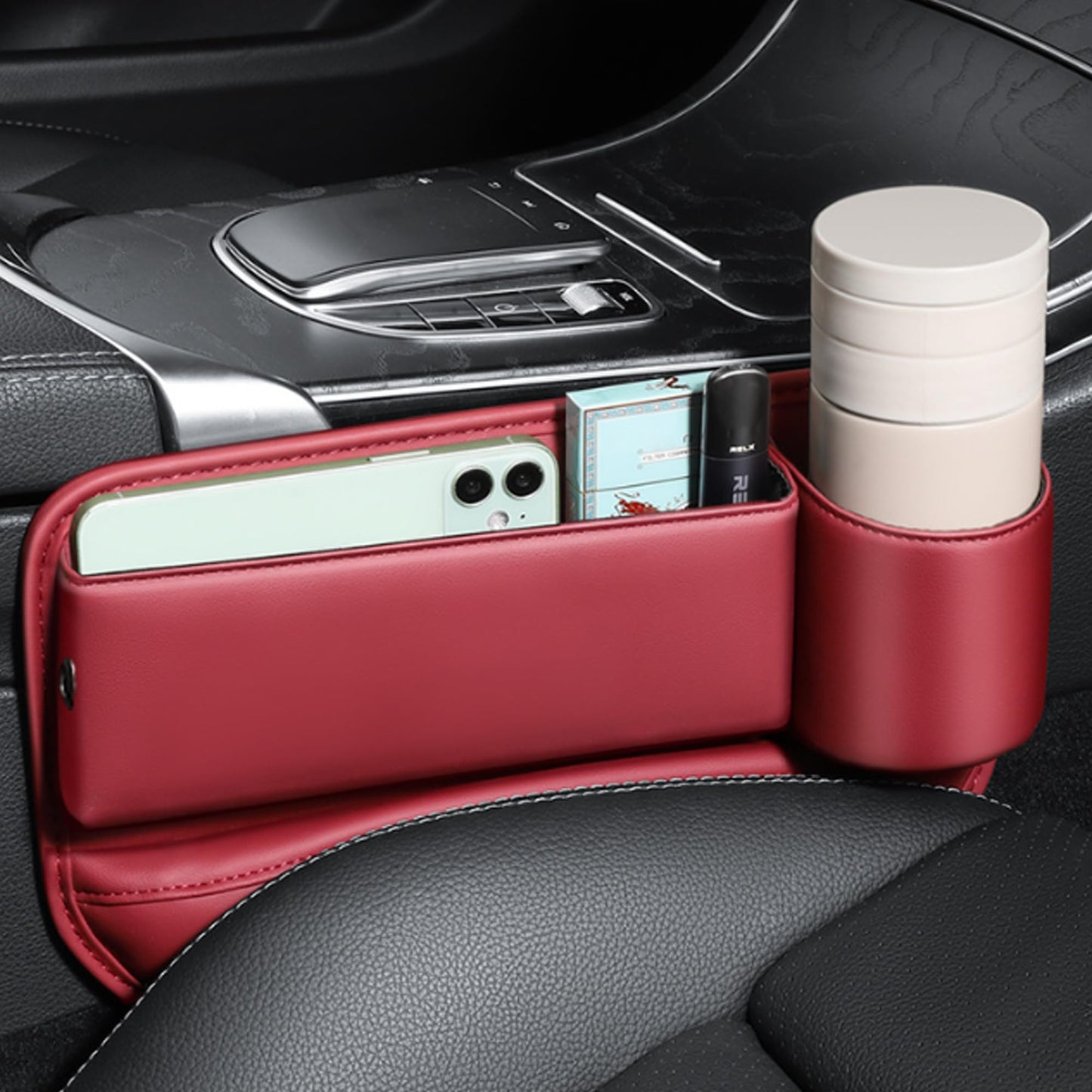 Auto Sitzlücken Organizer – Konsolen Tasche für Handy, Schlüssel & Sonnenbrille