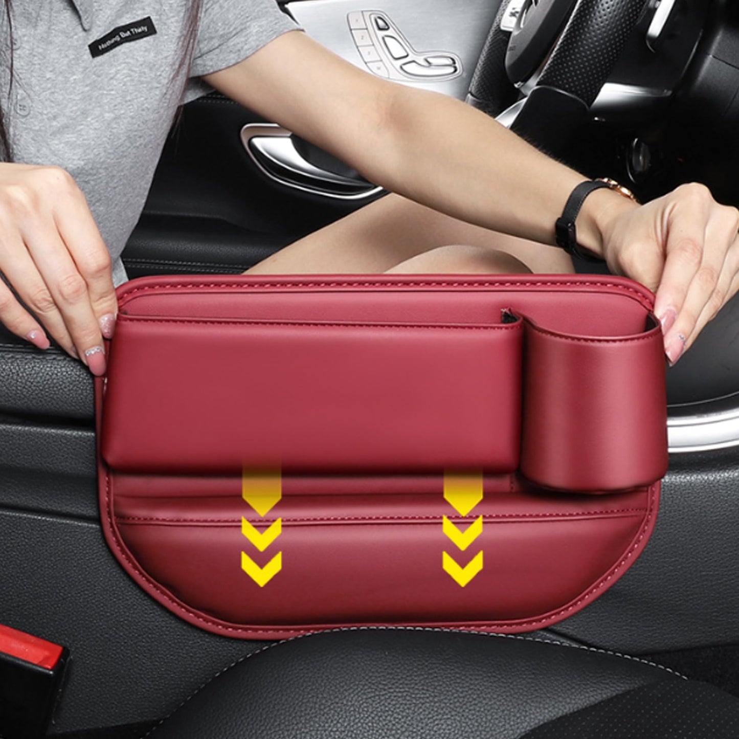 Auto Sitzlücken Organizer – Konsolen Tasche für Handy, Schlüssel & Sonnenbrille
