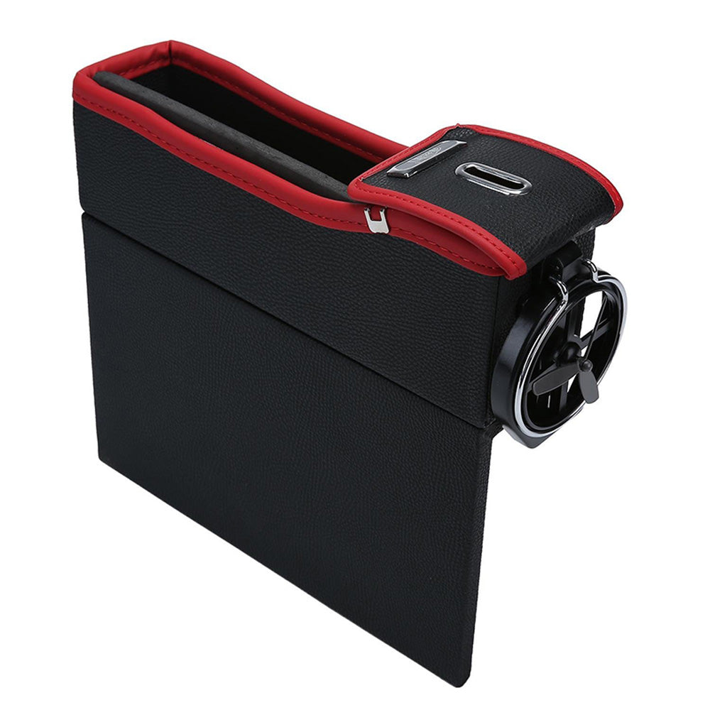 iPocket 2.0 Premium Auto Organizer – Sitzlücken-Füller mit Stauraum & Getränkehalter