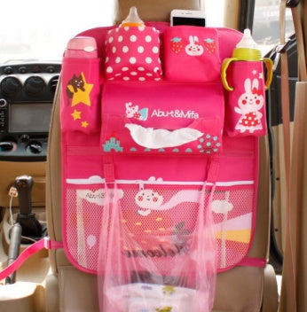 Auto Rücksitz Organizer – Kinder Auto Aufbewahrungstasche mit Fächern