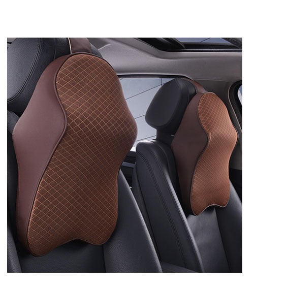 Ergonomisches Auto Nackenkissen & Lendenstütze – Memory Foam Komfortkissen