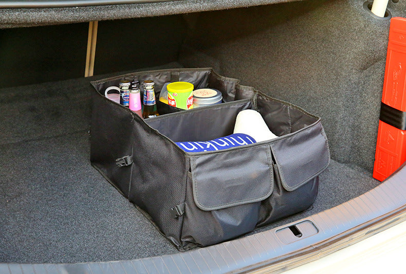 Großer faltbarer Auto Kofferraum Organizer – Oxford Stoff Aufbewahrungsbox