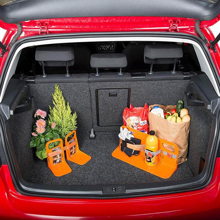 Auto Kofferraum Organizer Halter – Rutschfester Fixierständer für Gepäck & Boxen