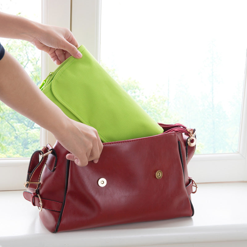Reise Kosmetiktasche zum Aufhängen – Faltbarer Organizer für Make-up & Pflegeprodukte