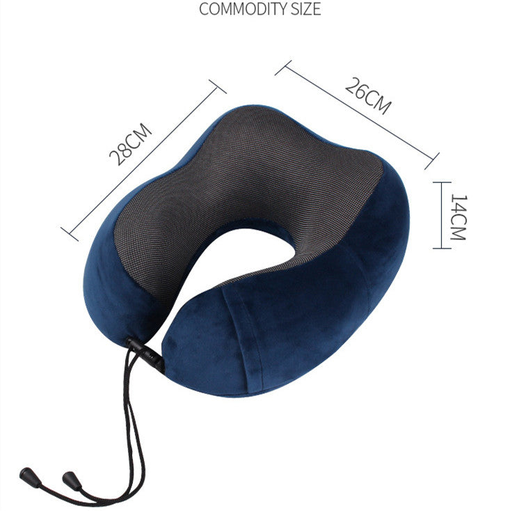 Reise Nackenkissen Set (3-teilig) – U-Form Kissen mit Tasche, Schlafmaske & Ohrstöpseln