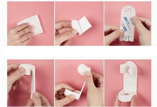 Zahnbürstenhalter Wand – Halterung für elektrische Zahnbürste ohne Bohren