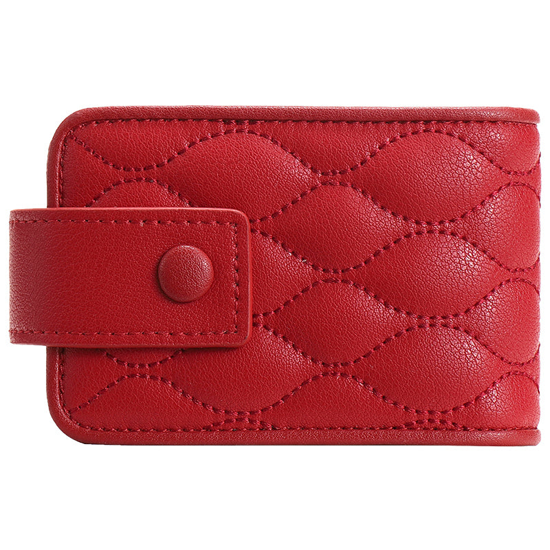 Mini Kosmetiktasche mit Spiegel – Kompakte Aufbewahrungstasche für Lippenstift & Zubehör