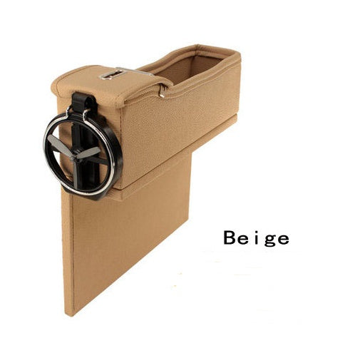 iPocket 2.0 Premium Auto Organizer – Sitzlücken-Füller mit Stauraum & Getränkehalter