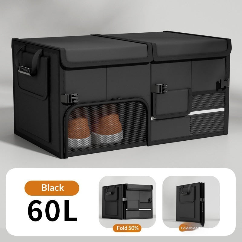 Foldable, Waterproof Storage Box For Car Trunk Compartments
