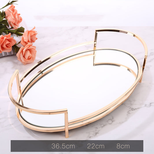 Keramik Badezimmer Set – Zahnbürstenhalter & Accessoires mit Goldrahmen (Luxus Design)