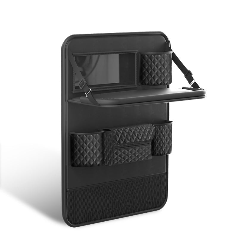 Auto Sitz Organizer mit Klapptisch – Multifunktionale Rückenlehnen-Aufbewahrung