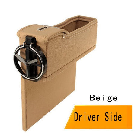 iPocket 2.0 Premium Auto Organizer – Sitzlücken-Füller mit Stauraum & Getränkehalter