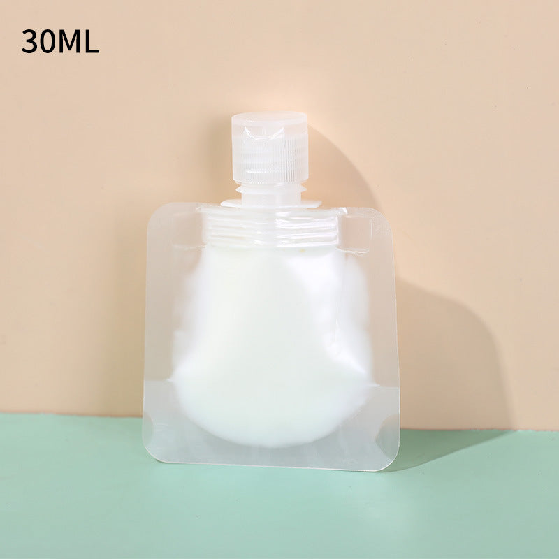 Nachfüllbare Reise-Flaschenbeutel – Transparente Kosmetik- & Shampoo-Behälter (30–100 ml)