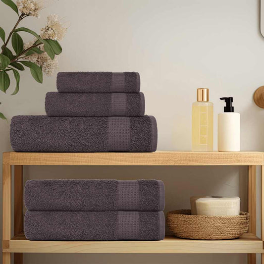 Handtuch Set 12-teilig – 100% Baumwolle, weich & saugfähig