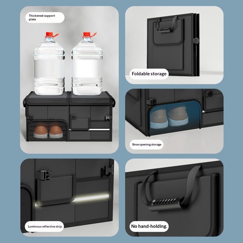 Foldable, Waterproof Storage Box For Car Trunk Compartments