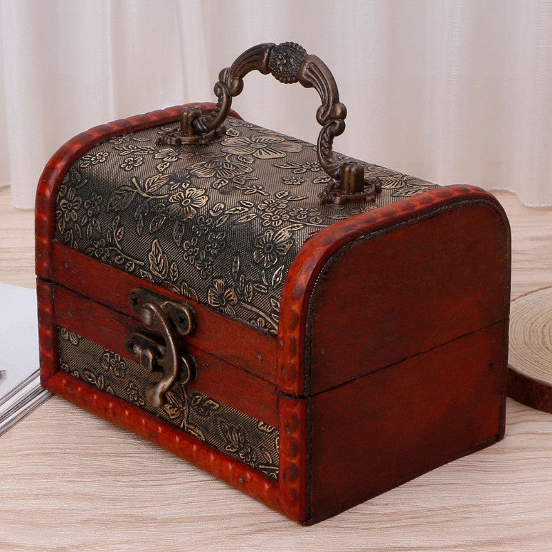Vintage Schmuckkästchen – Kleine Schmuckbox im Antik Stil für Ringe und Accessoires
