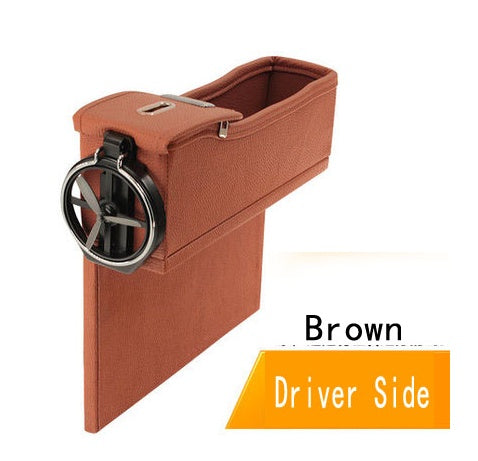 iPocket 2.0 Premium Auto Organizer – Sitzlücken-Füller mit Stauraum & Getränkehalter