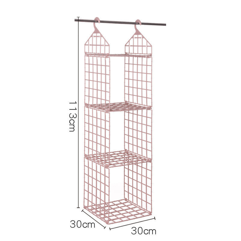 Hängender Kleiderschrank Organizer – Faltbares Aufbewahrungssystem für Kleidung und Accessoires