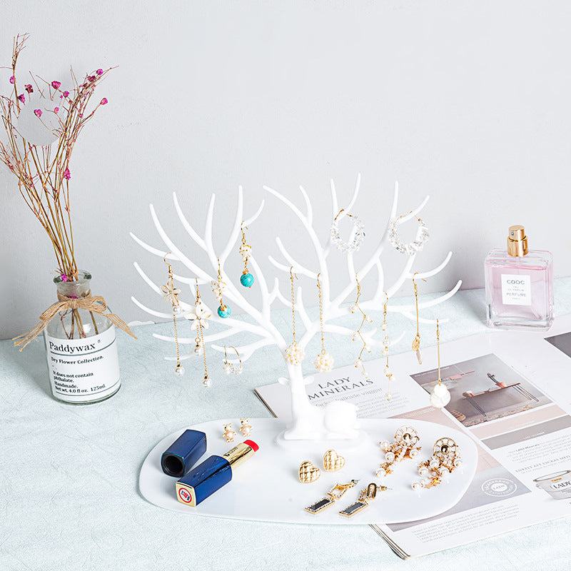 Schmuckhalter in Hirschform – Schmuck Organizer für Ketten, Ringe und Ohrringe