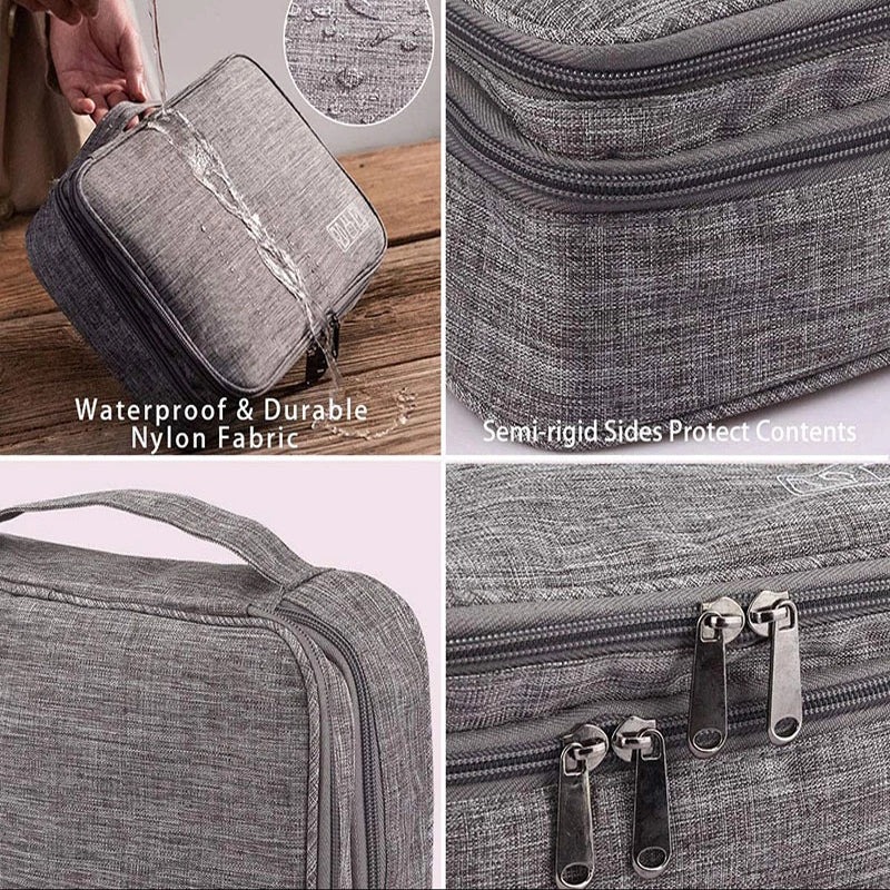 Elektronik Organizer Tasche – Kabel Organizer Reise Case für Zubehör (wasserdicht & multifunktional)