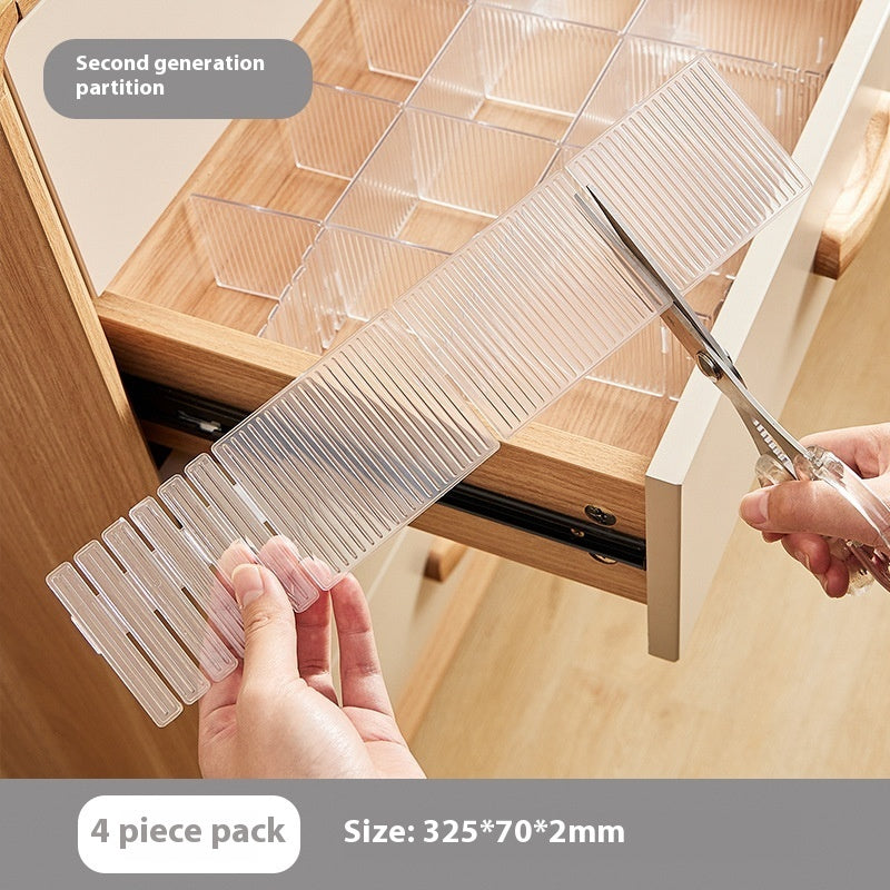 Acryl Schrank Trenner – Transparente Kleiderschrank Organizer für Regale und Schubladen