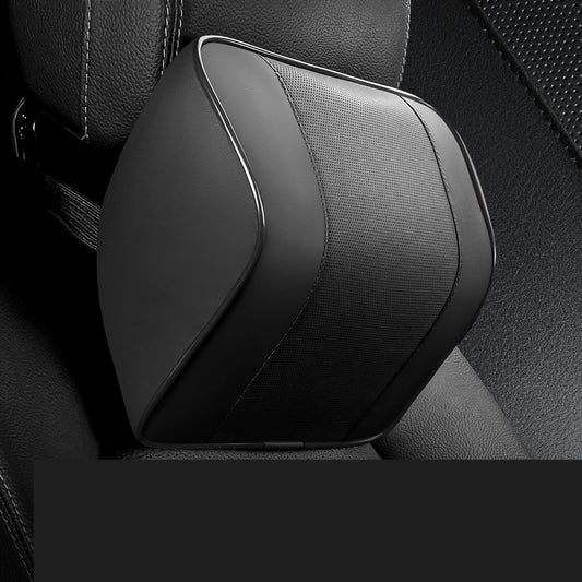 Auto Nacken- & Lendenkissen – Memory-Schaum Kissen aus PU-Leder
