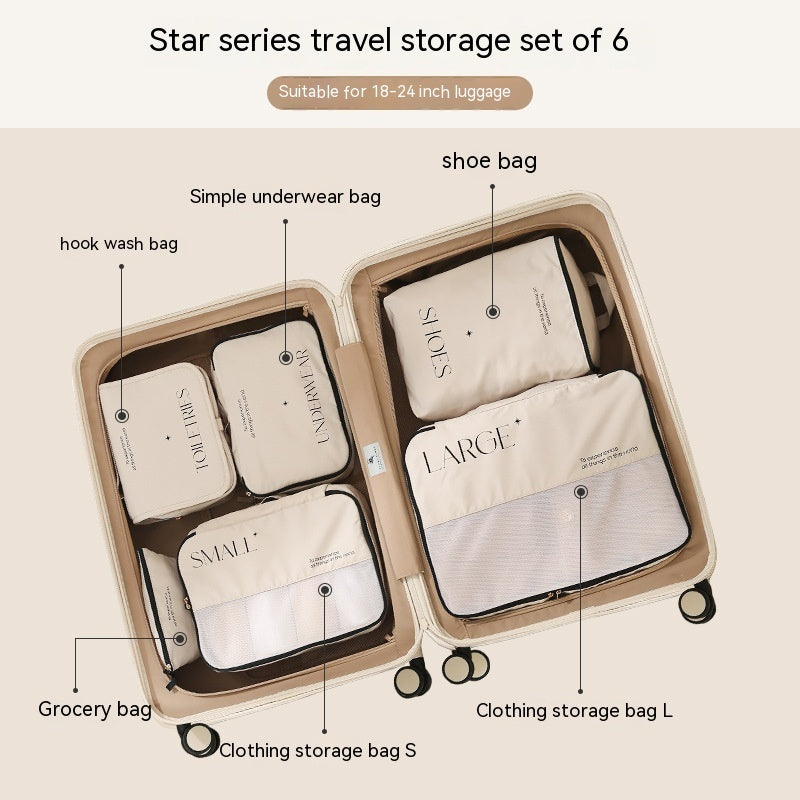 Reise-Organizer Set – Packtaschen für Kleidung & Zubehör (5–8-teilig)