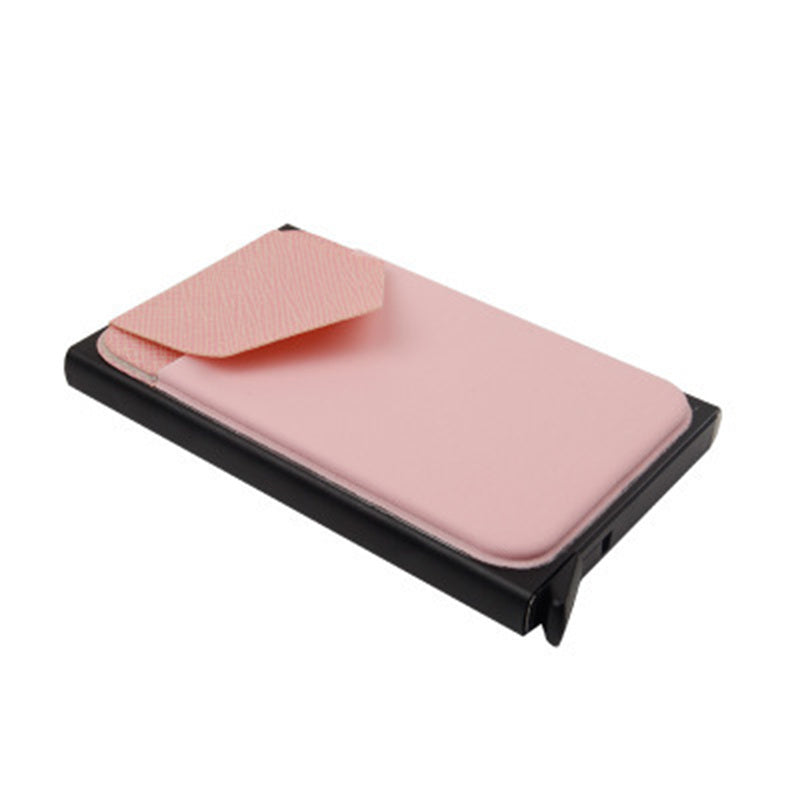 RFID Aluminium Slim Wallet – Kartenhalter mit elastischem Fach