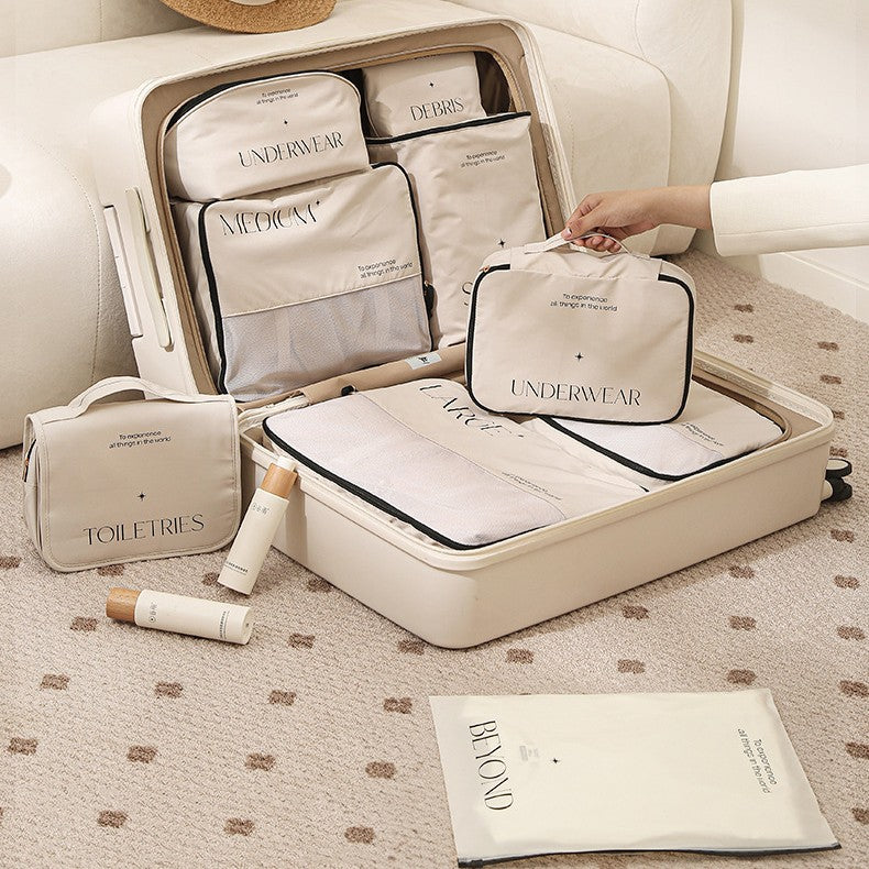 Reise-Organizer Set – Packtaschen für Kleidung & Zubehör (5–8-teilig)