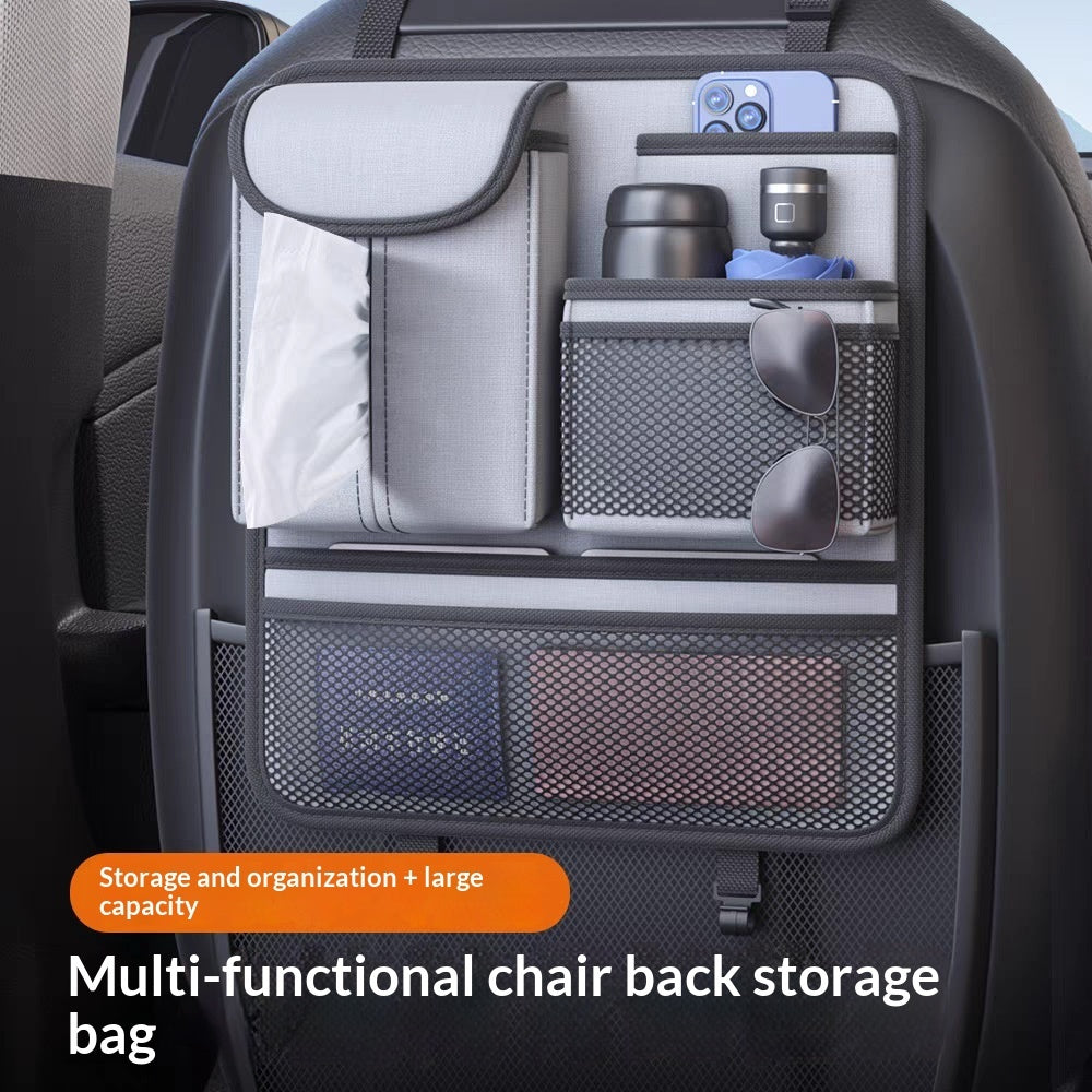 Auto Sitz Organizer – Rückenlehnen Aufbewahrungstasche mit Griff & wasserdichtem Design