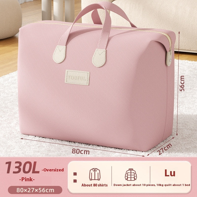 Große Aufbewahrungstasche (85–150L) – Faltbare Organizer Tasche für Kleidung & Bettwäsche