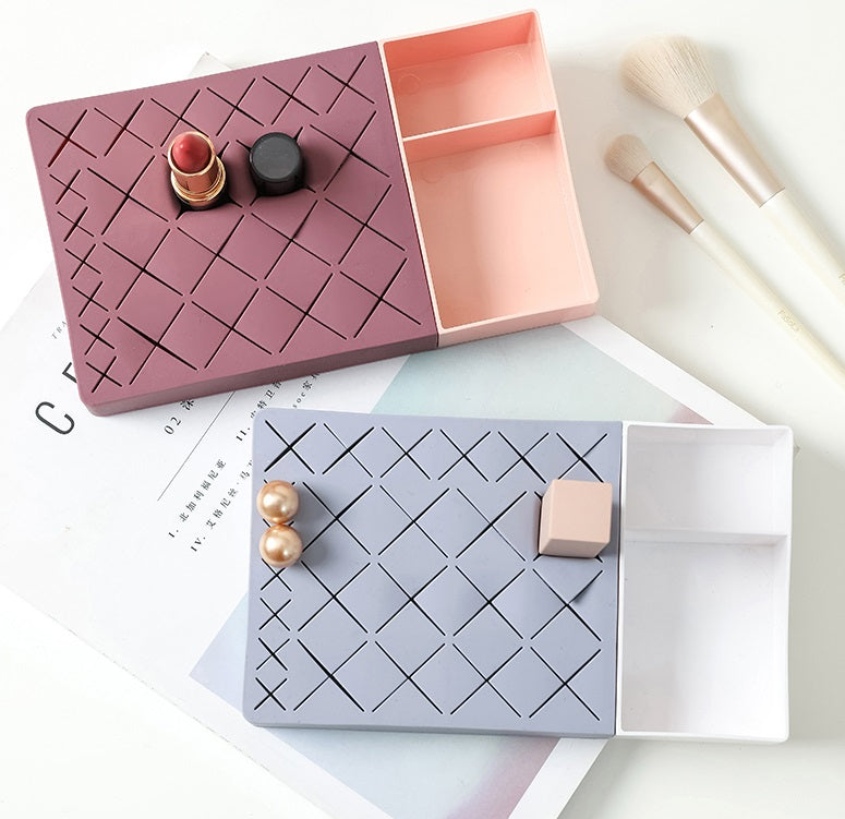 Make-up Organizer für Lippenstifte – Kosmetik Aufbewahrungsbox für Schminktisch