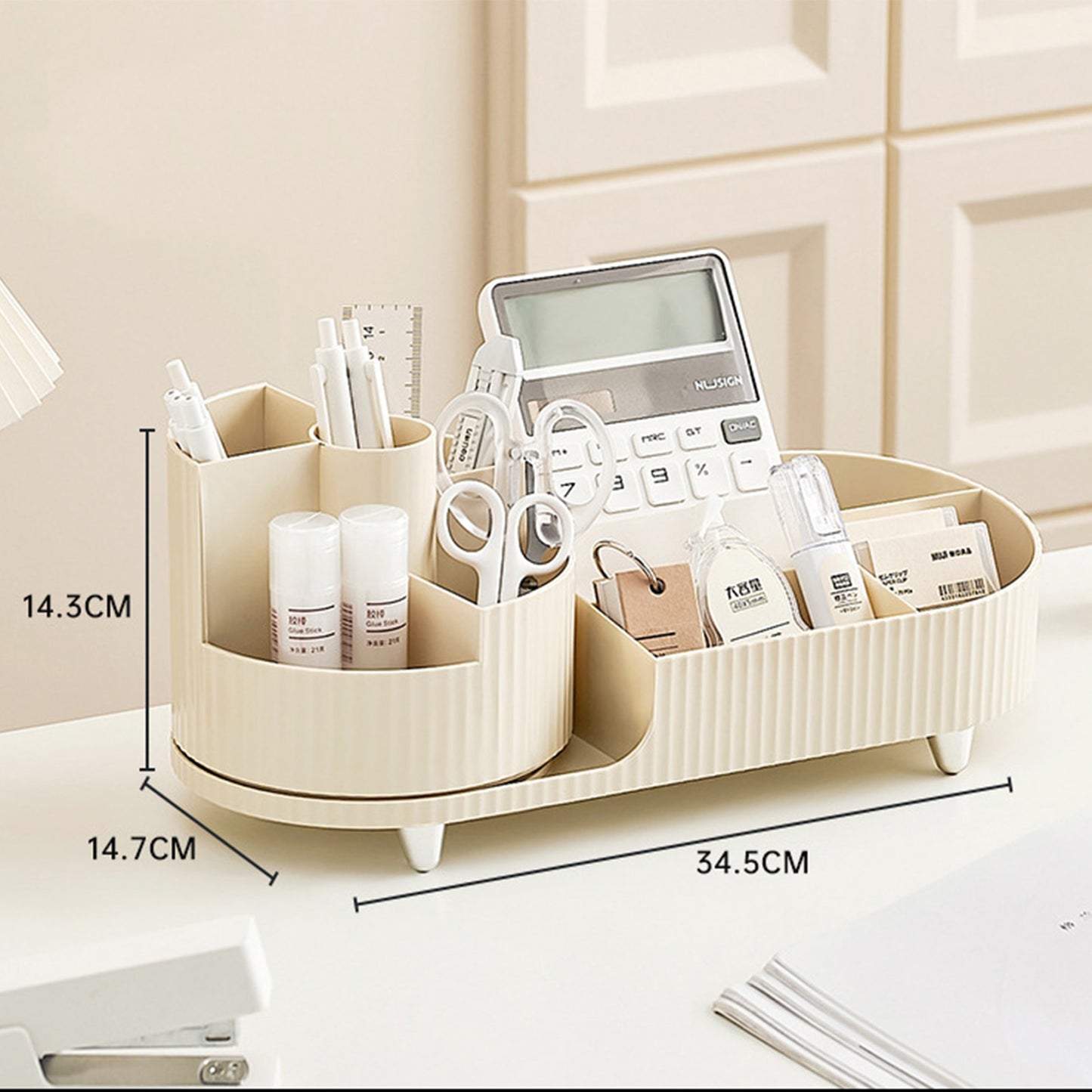 Drehbarer Kosmetik Organizer – 360° Make-up Aufbewahrung mit großer Kapazität