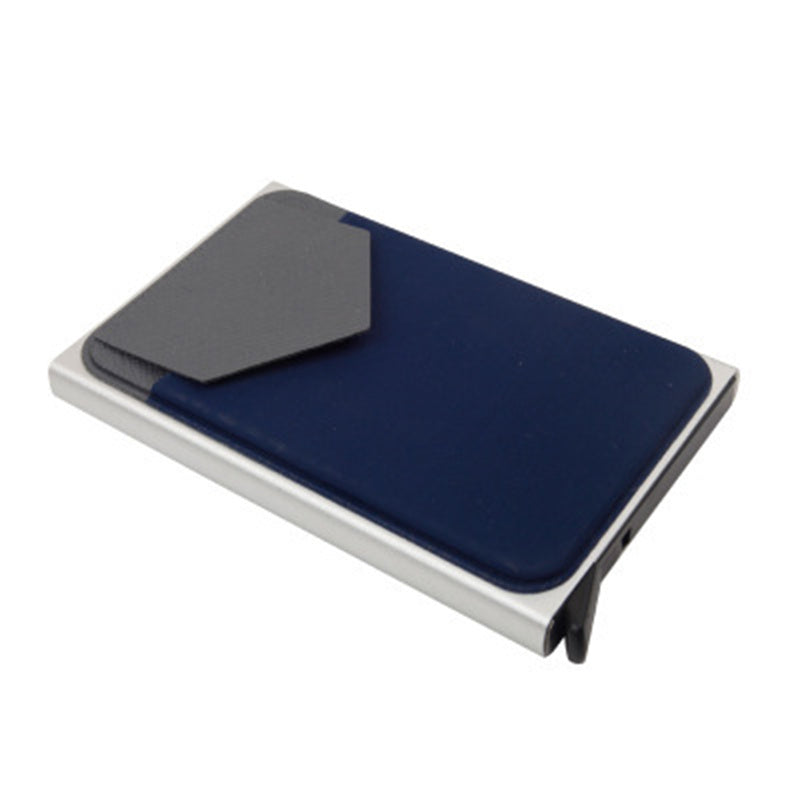 RFID Aluminium Slim Wallet – Kartenhalter mit elastischem Fach